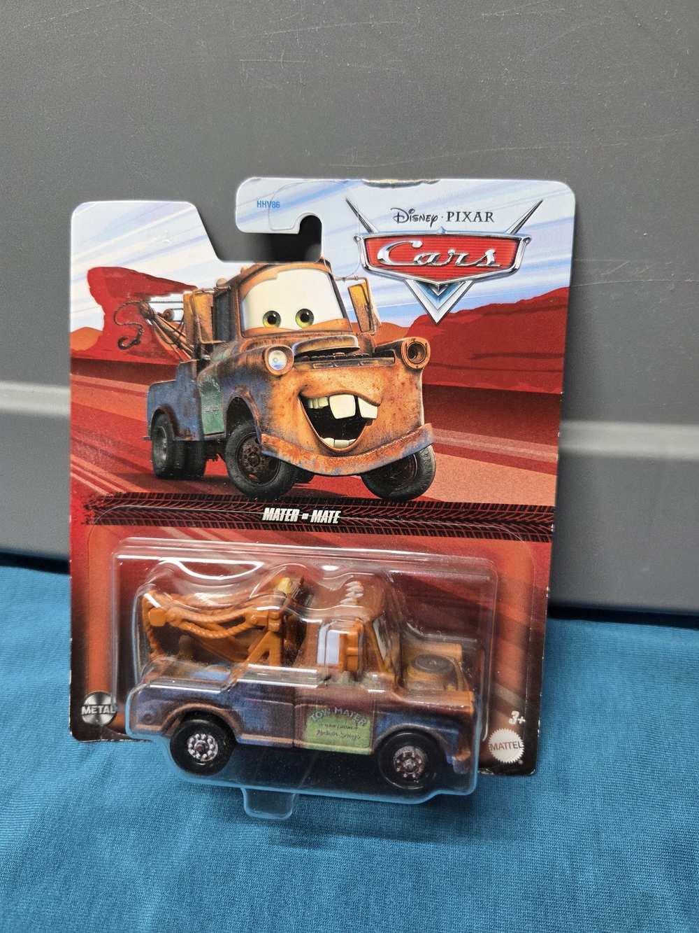 Disney Pixar Cars 2021 TOW MATER WITH HOOK Metal 1:55 Scale Diecast
